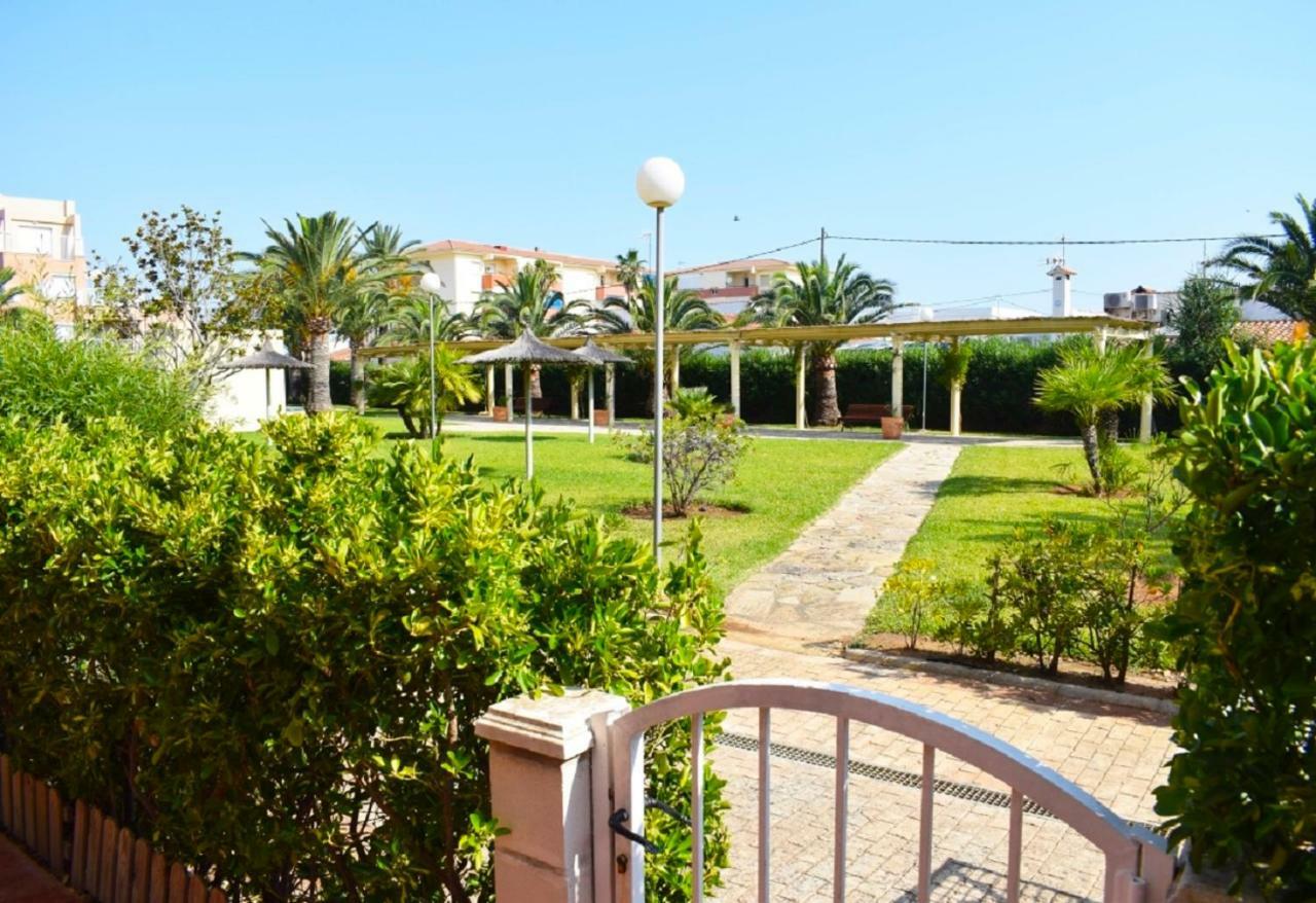 דניה Apartamento Bajo Terraza Acceso Piscina Y 1ª Linea Playa Las Marinas מראה חיצוני תמונה