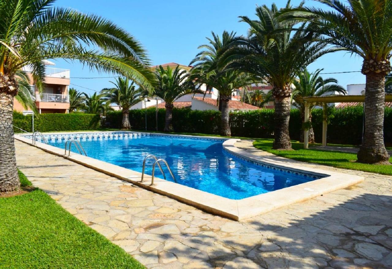דניה Apartamento Bajo Terraza Acceso Piscina Y 1ª Linea Playa Las Marinas מראה חיצוני תמונה